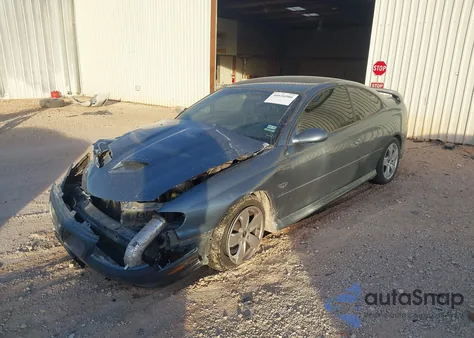 2005 Pontiac Gto from USA, damaged, VIN 6G2VX12U85L396022